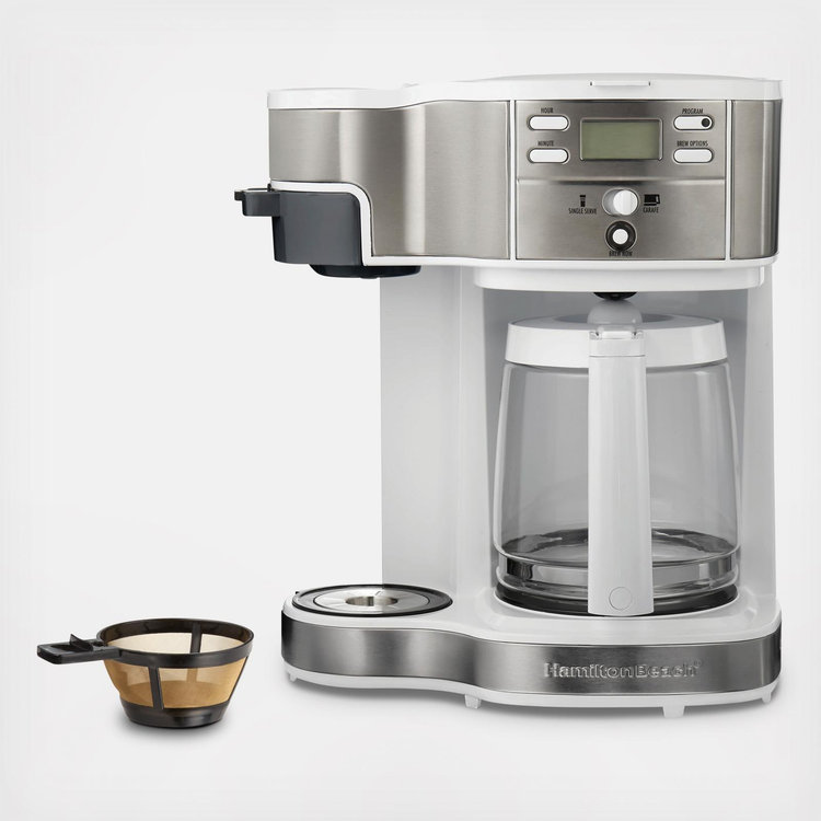 Hamilton Beach, 12-Cup 2-Way Programmable Coffeemaker | Zola