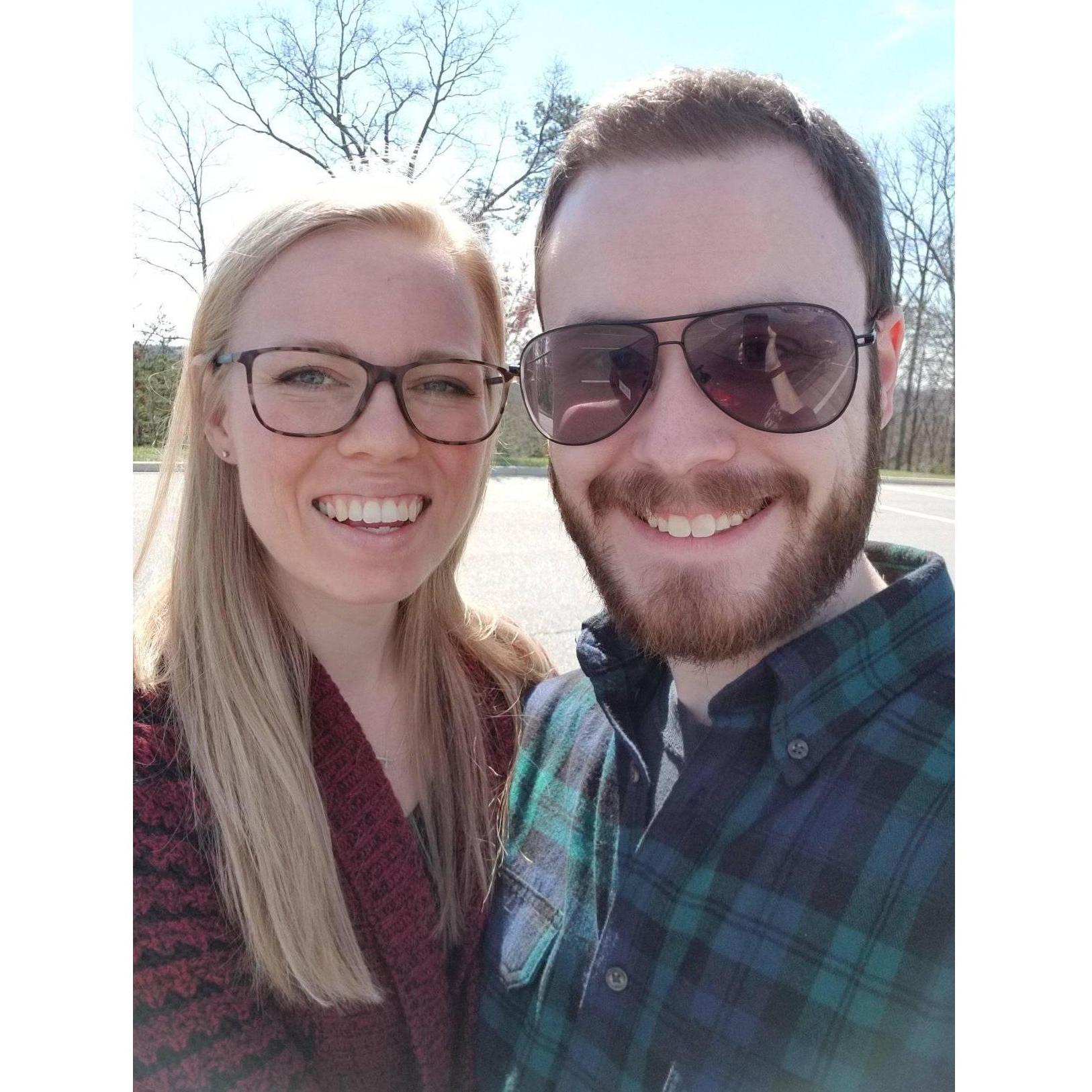 Day trip to Charlottesville in March 2019. We both had a week off from classes and it was bliss.