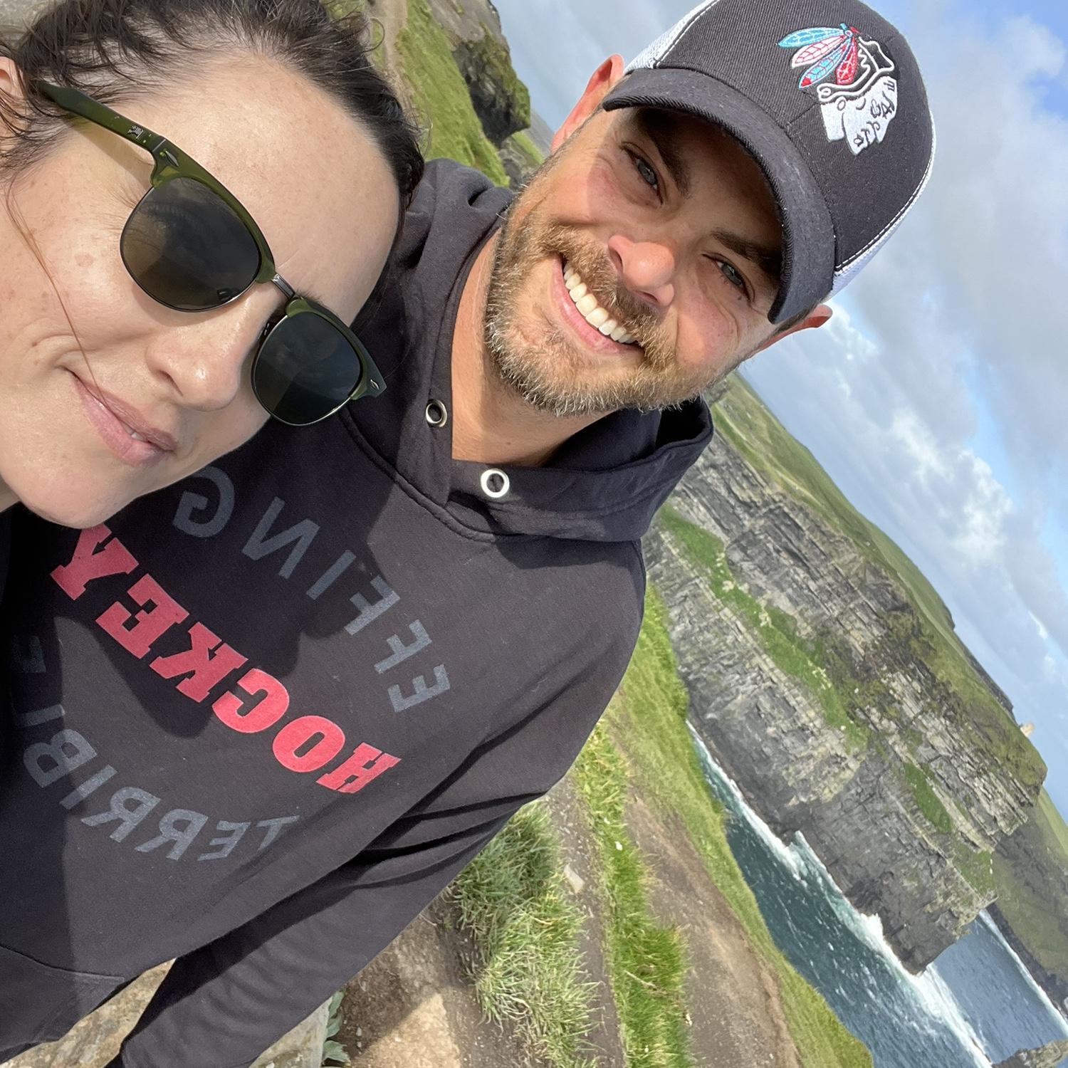 Day date at the Cliffs. 😍 🇮🇪