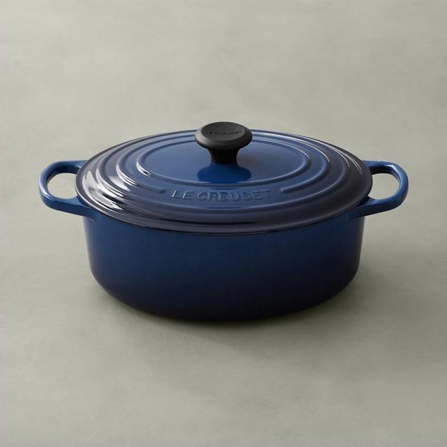 Le Creuset Signature Oval Dutch Oven, 5-Qt., Lapis