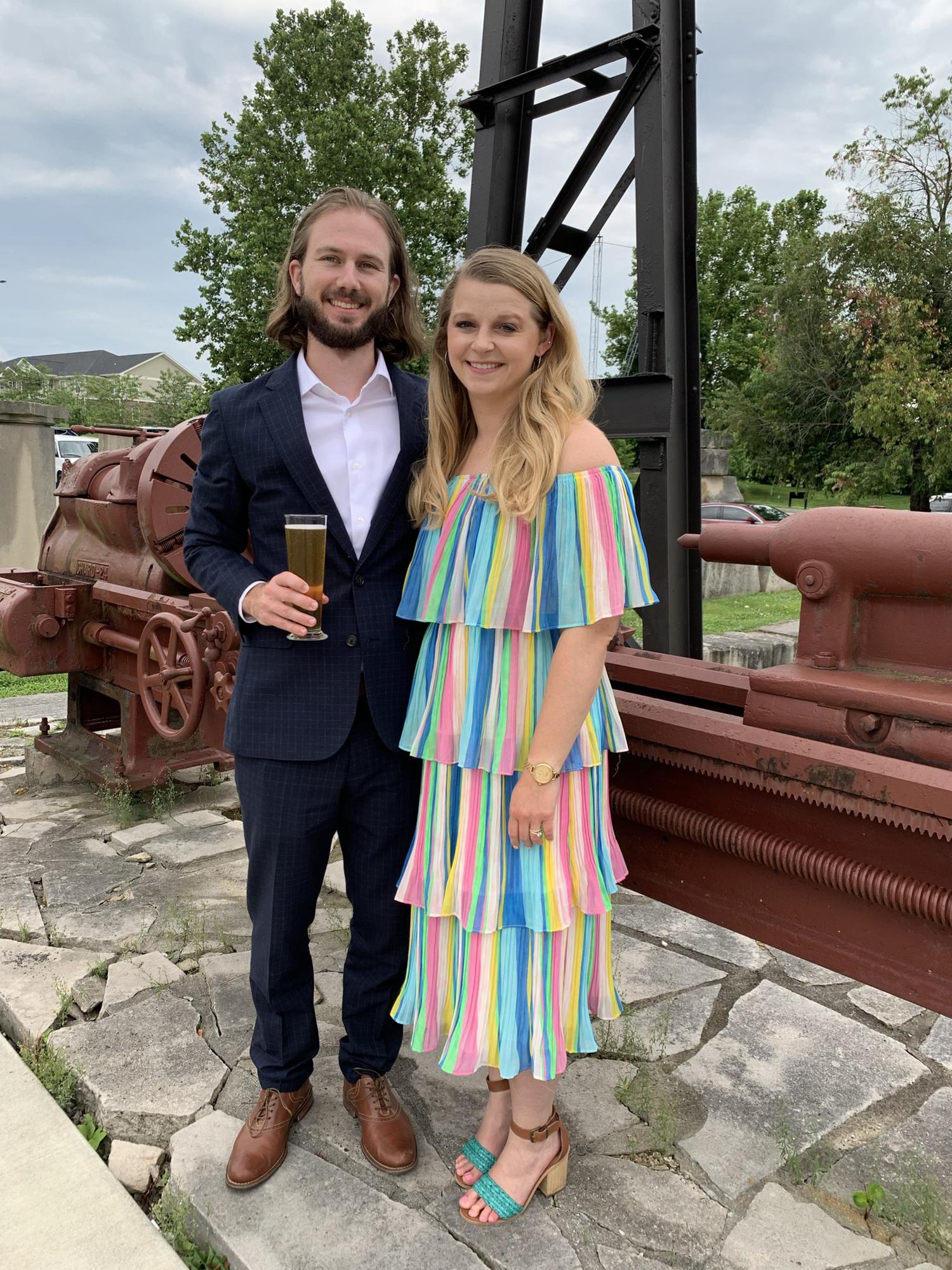 Wedding celebrations at the Woolery Mill in Bloomington, IN - July 2021