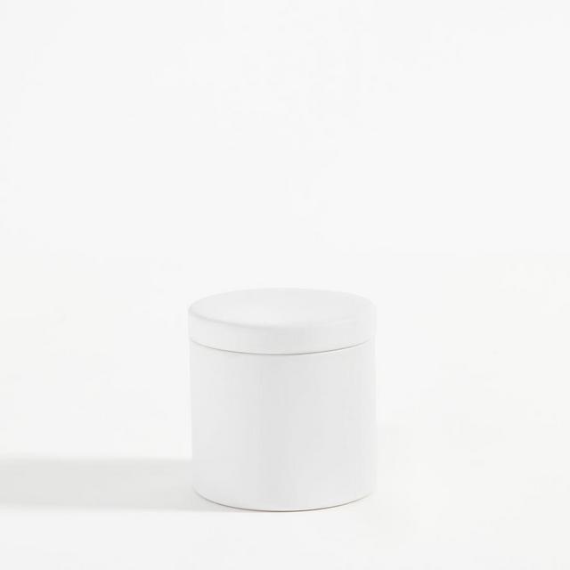 True White Mason Accessories Canister