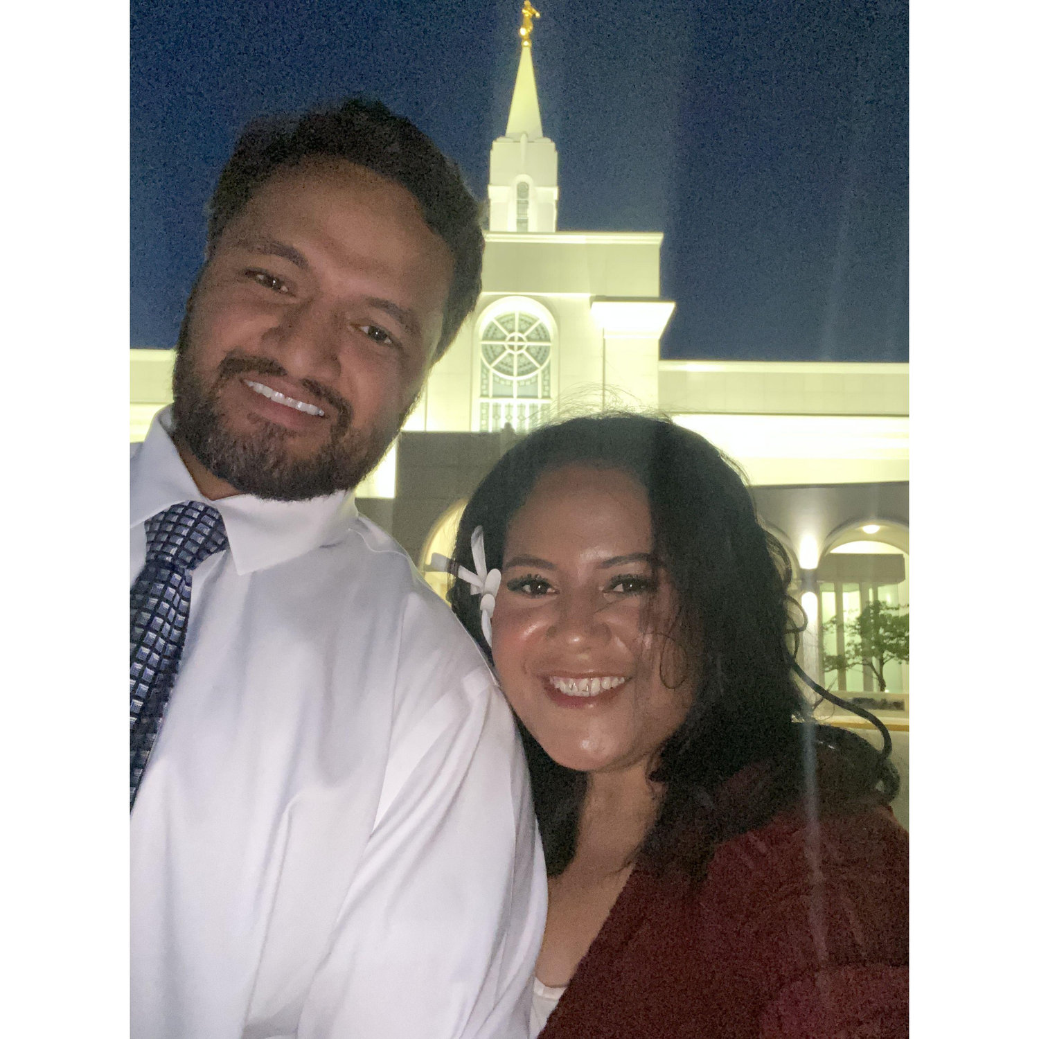 Why we chose the Bountiful Temple: it has been a special place in our hearts since we began dating.