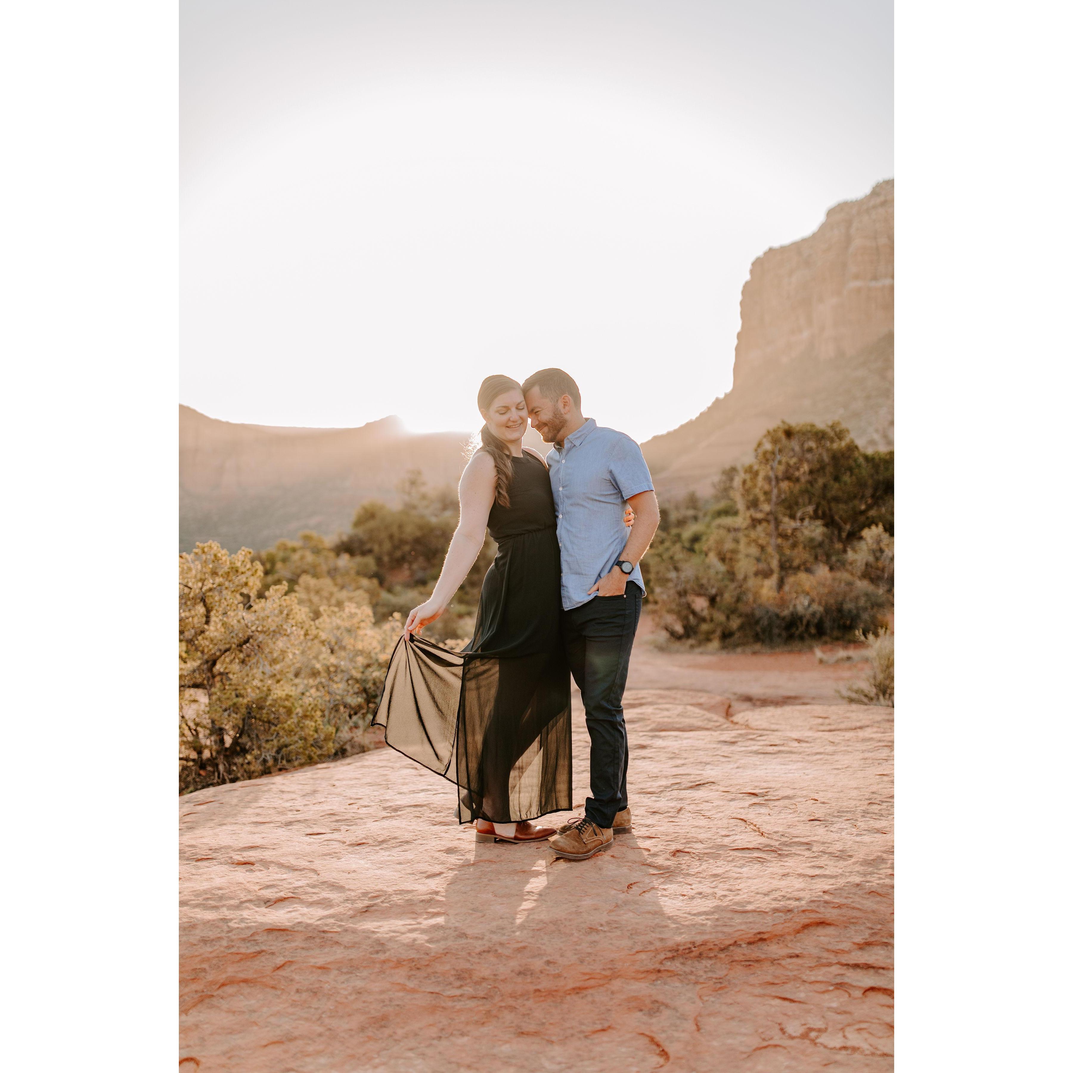 Beautiful sunrise in one of our favorite places, Sedona, AZ