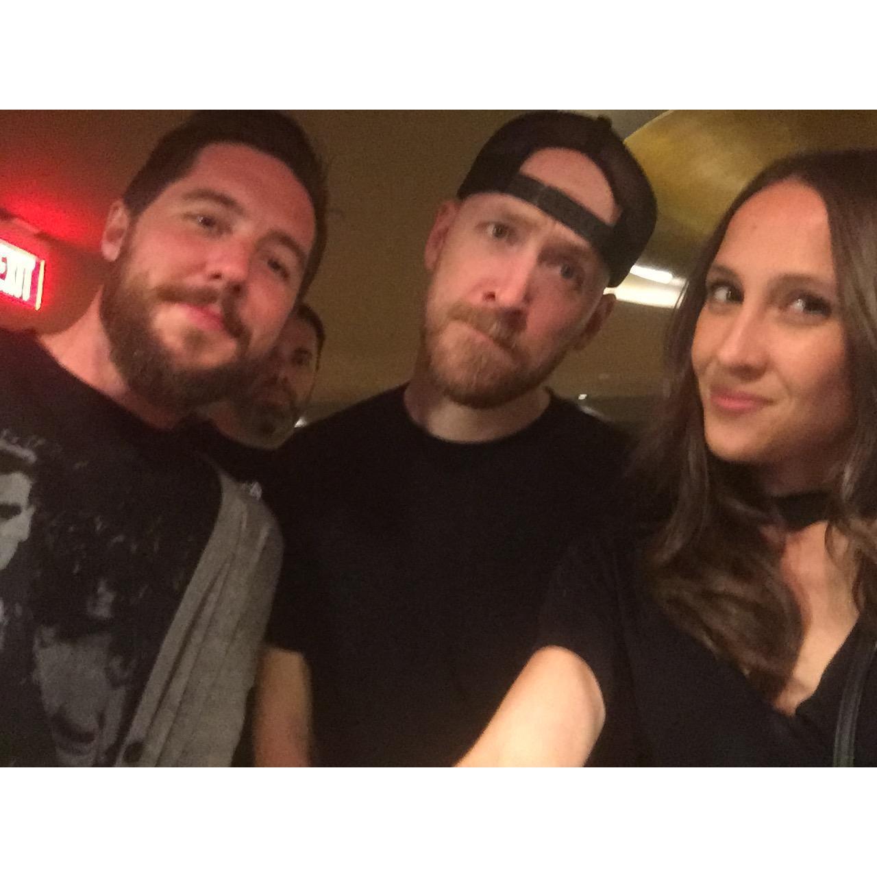 Another music event in Las Vegas. Pictured with The Best Man!