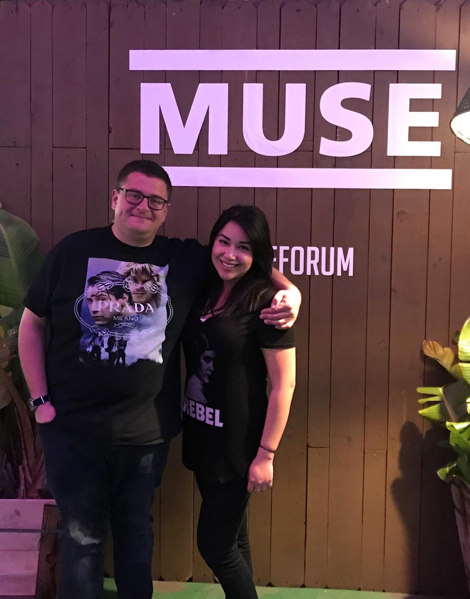 Our first concert as a couple