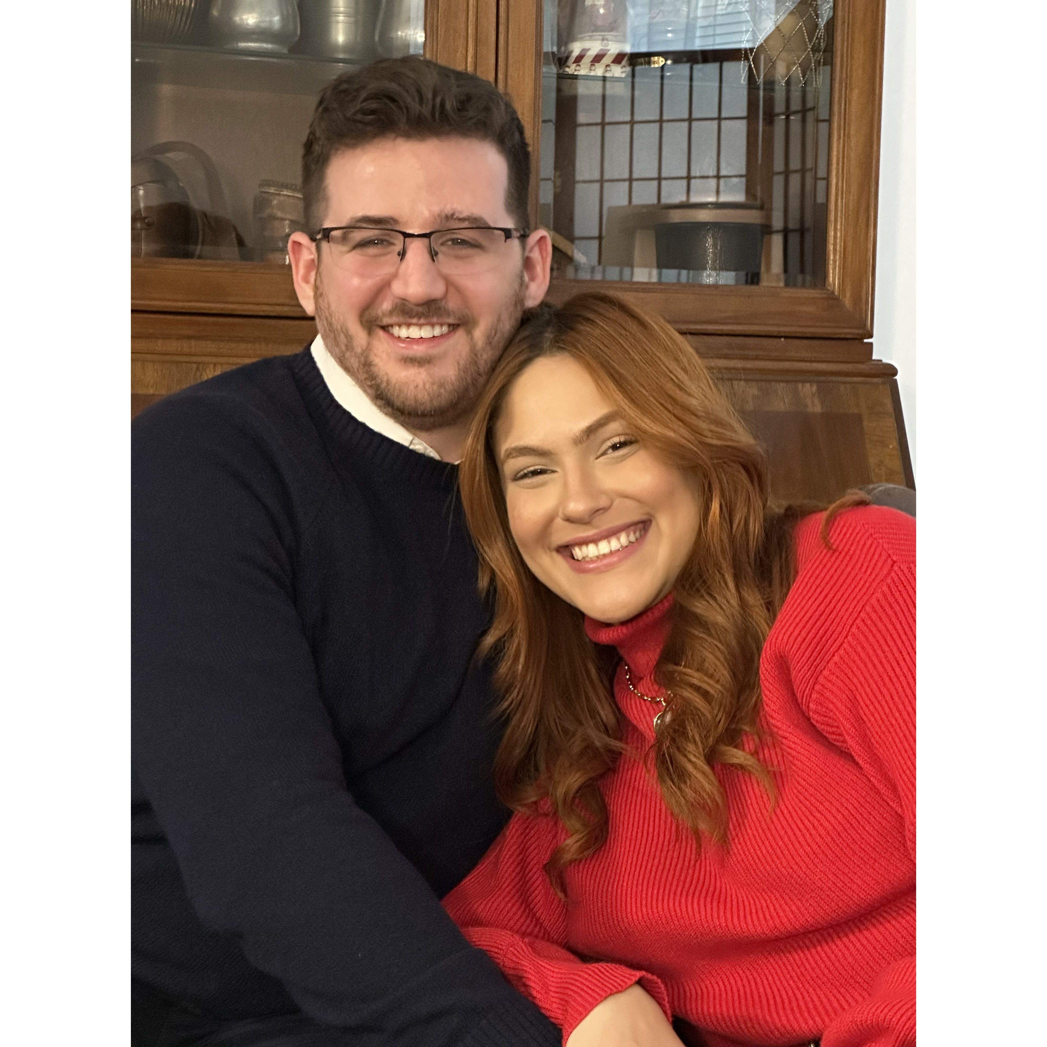 12.24.23 Our first Christmas together