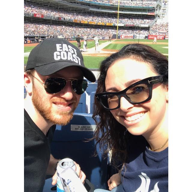 Our first Yankee game together