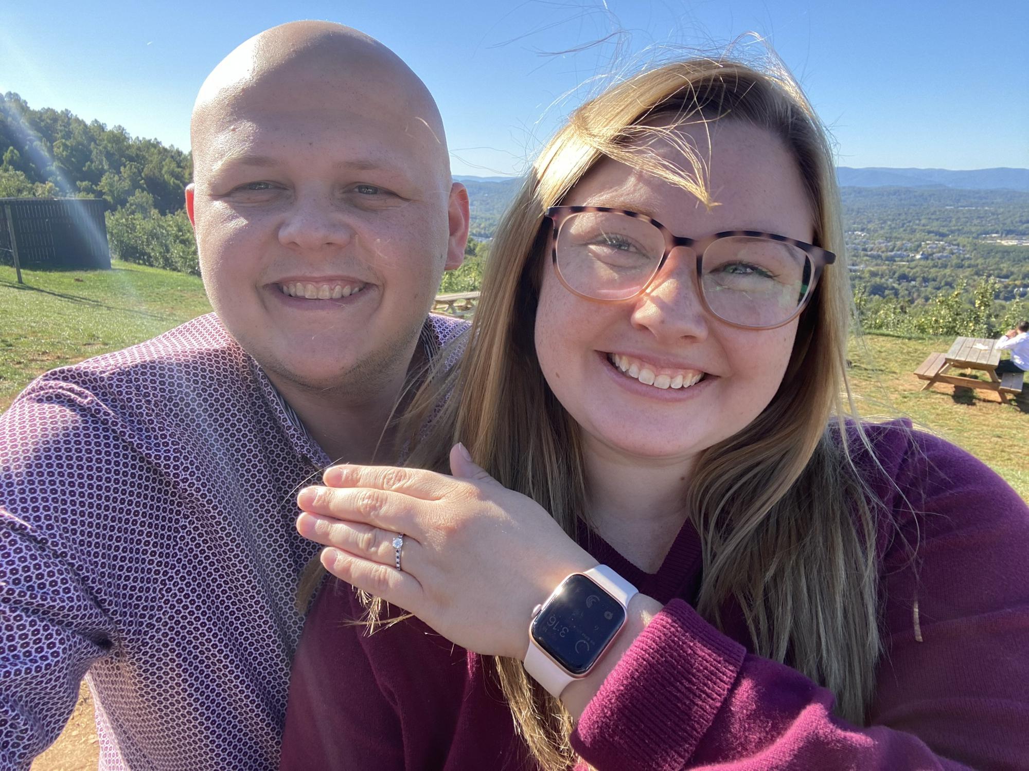 Cannot hide the happiness of getting to be best friends forever!