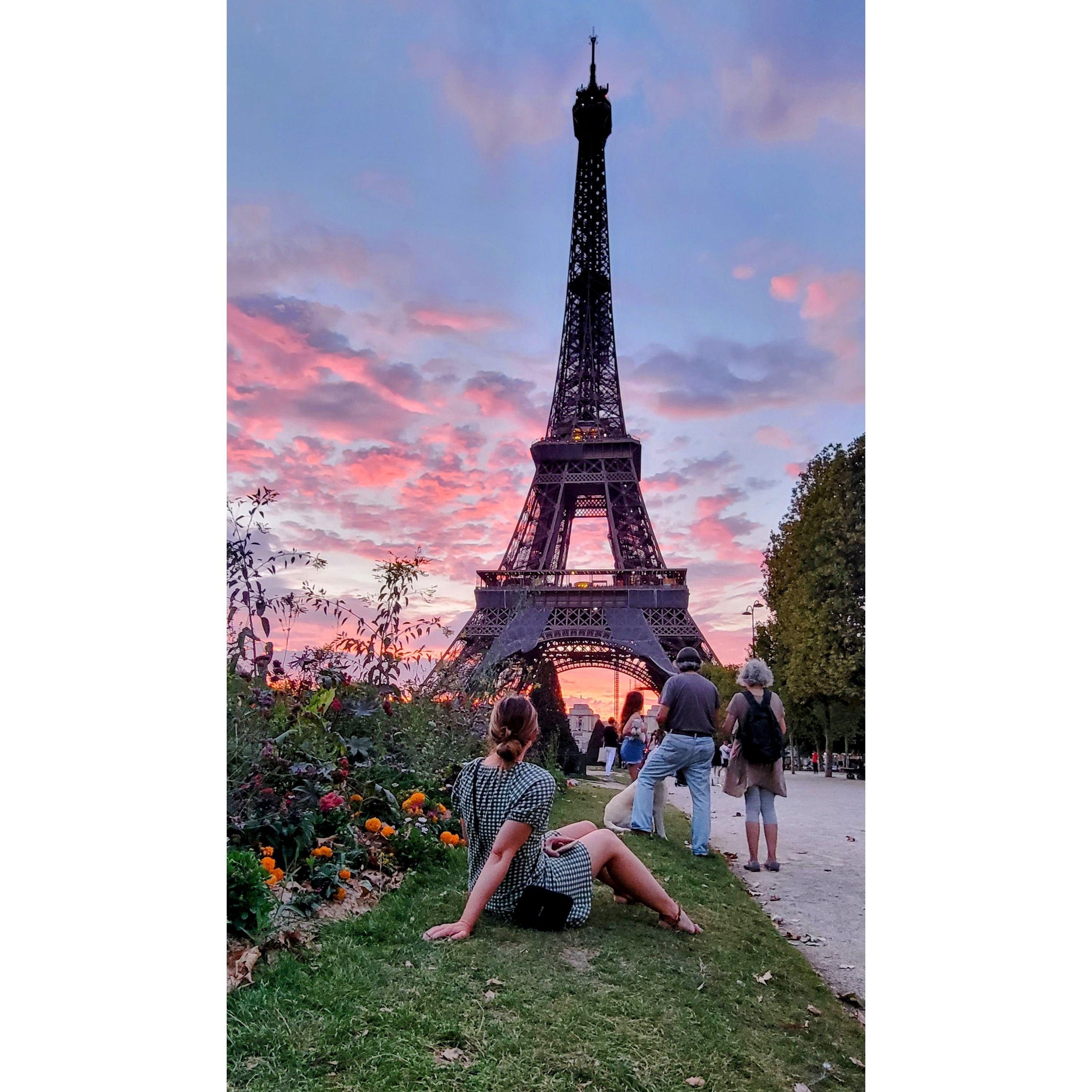 Awe struck in Paris in 2022