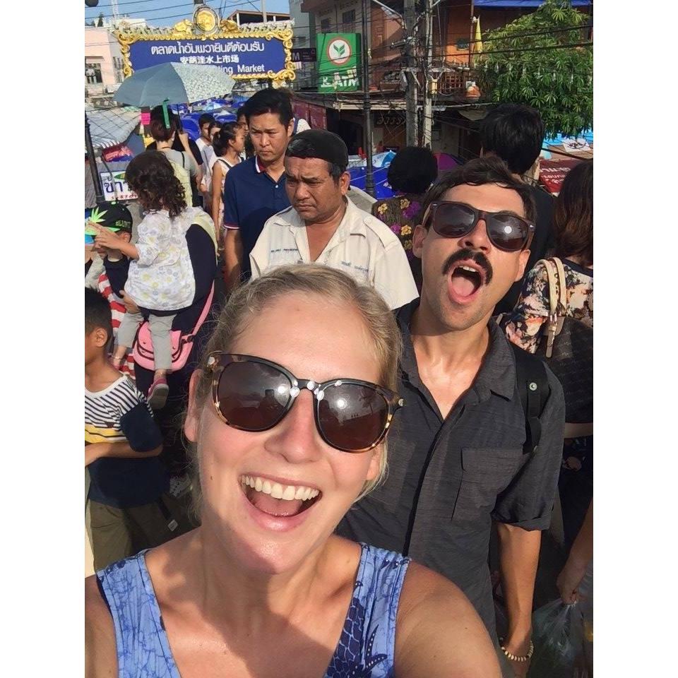 Amphawa Floating Market, outside of Bangkok, Thailand