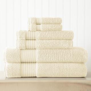 6-Piece Turkish Cotton Towel Set