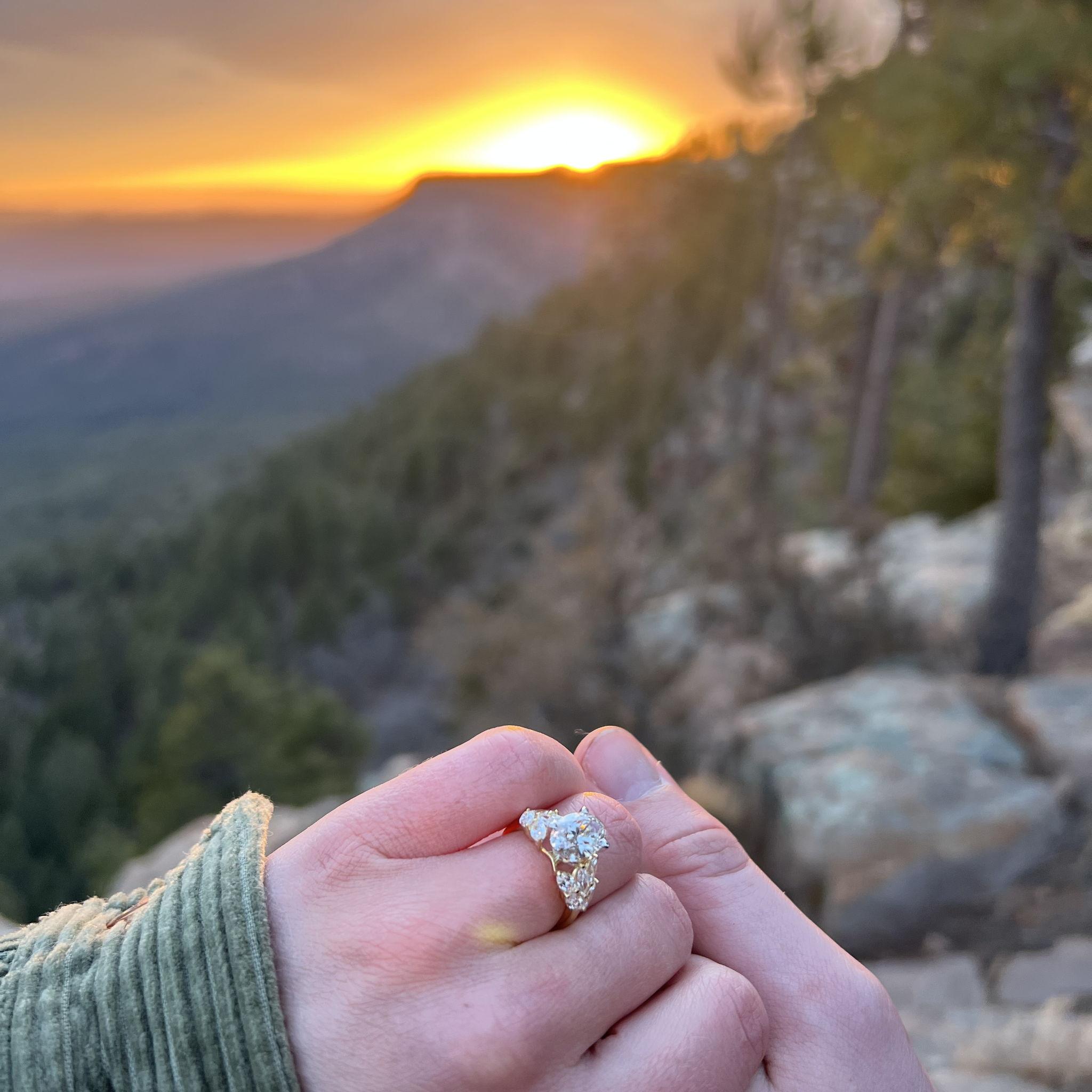 March 31, 2025 - we're engaged!