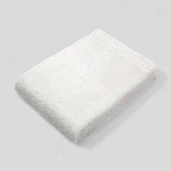 Large Bath Towel - White