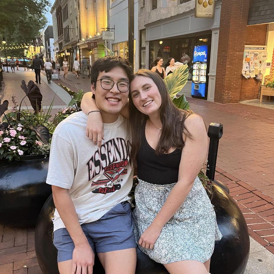Syd and Con in Charlottesville