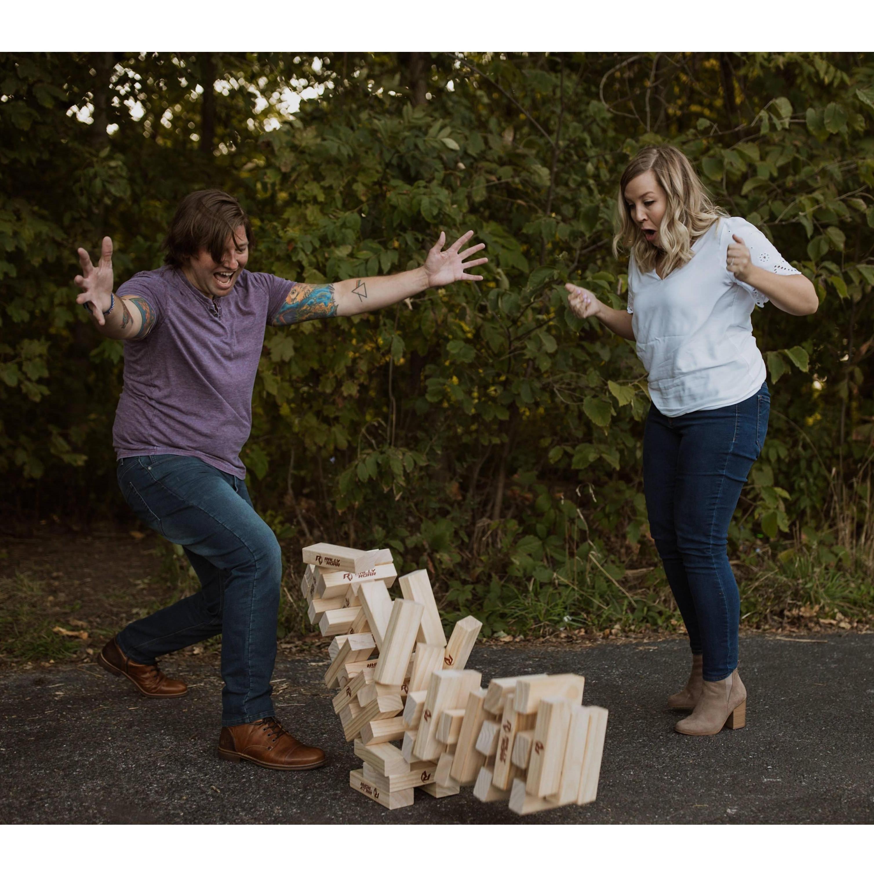 She won!
Engagement photos September 20, 2020