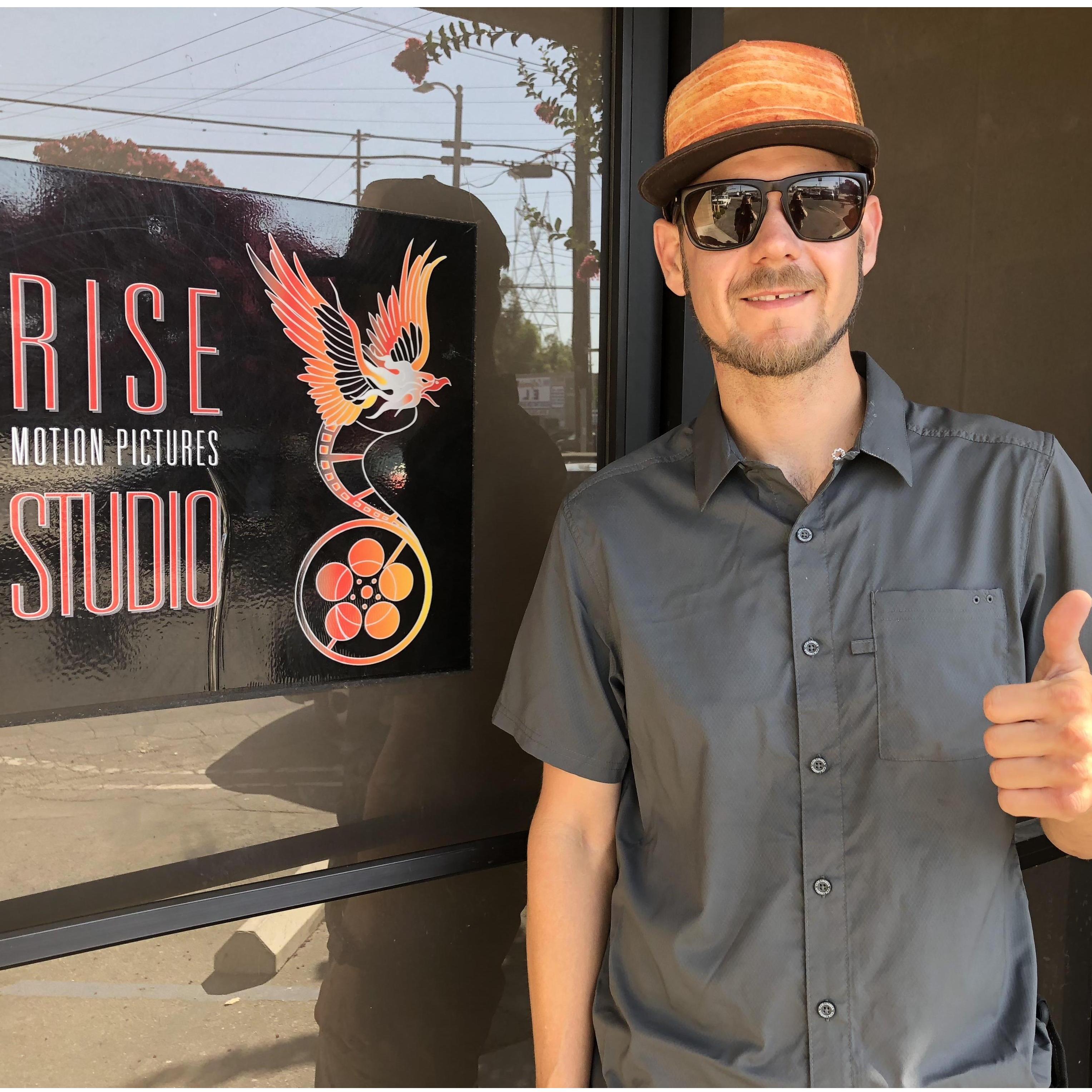 Ash and Sky working together for NBCUniversal, August 2018