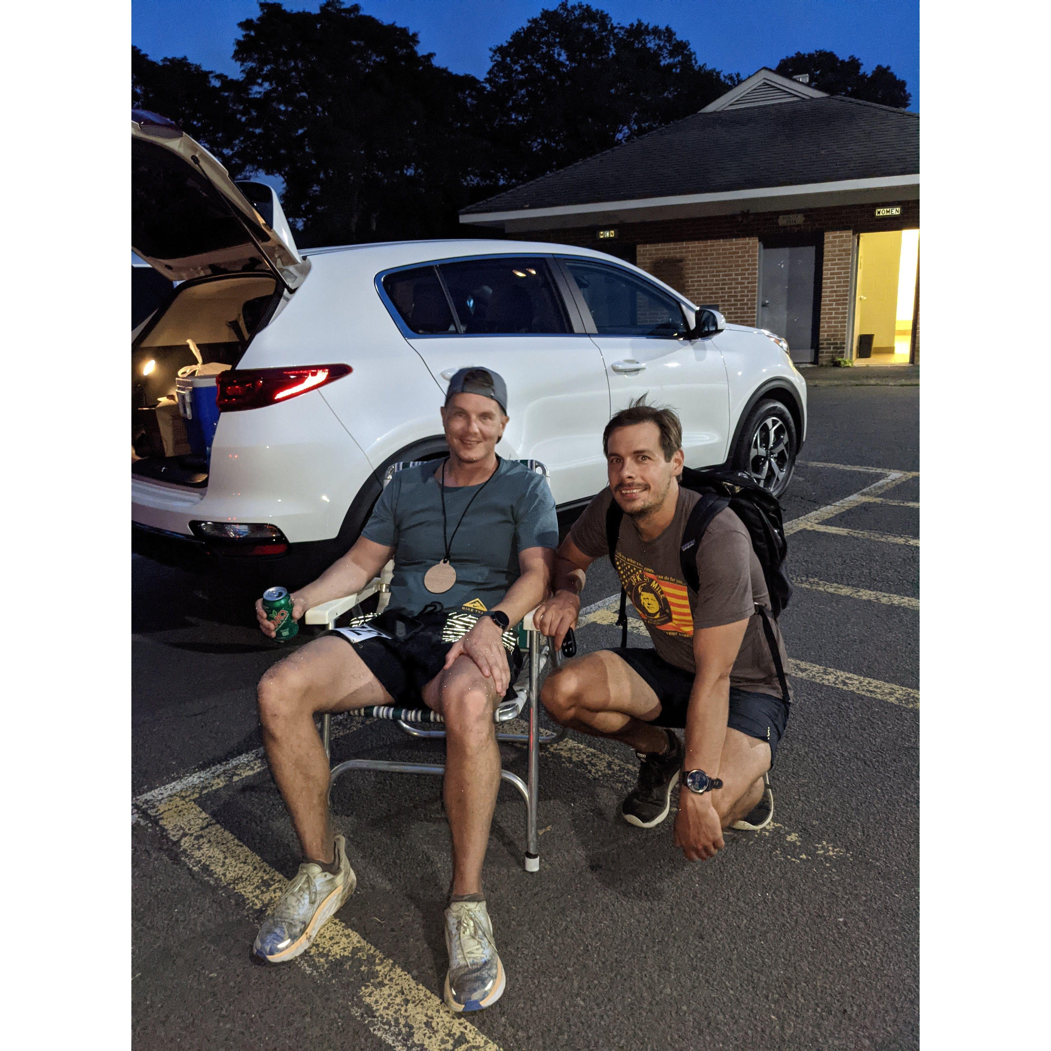 Dan completed his first 50 mile race!