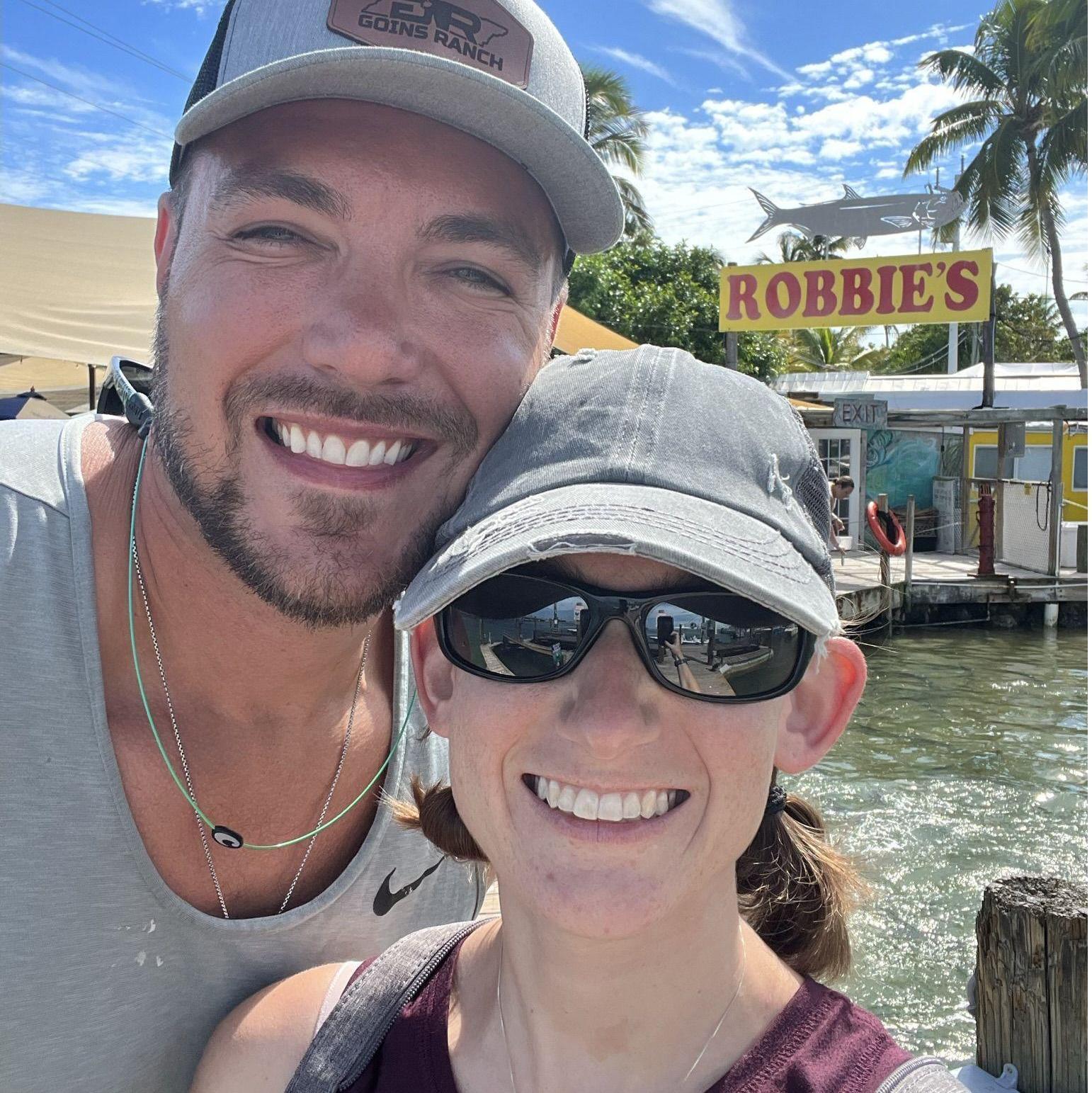 Feeding the tarpon in the Keys