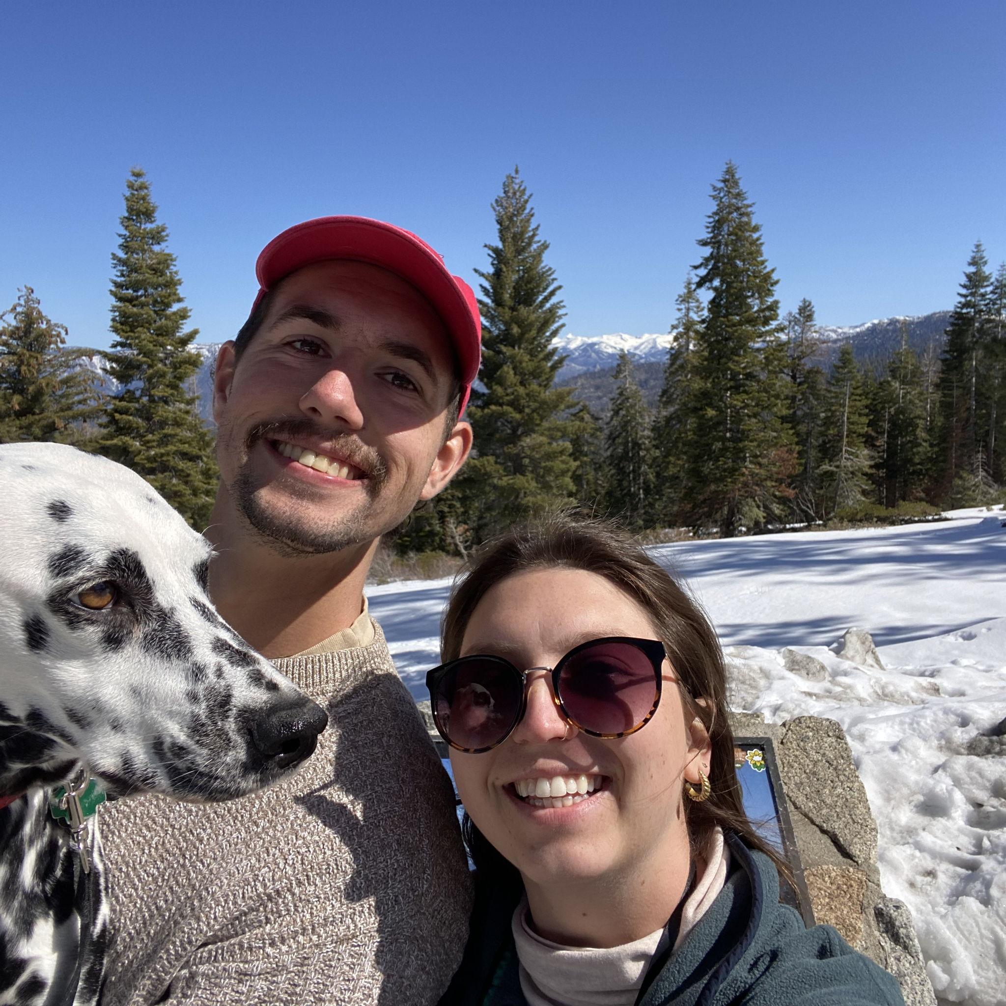 At one of our favorite National Parks- Sequoia and Kings Canyon