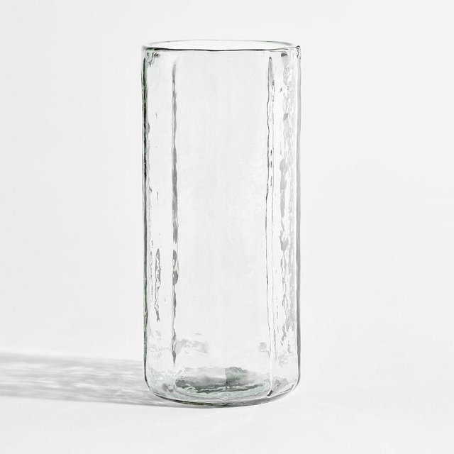 Hammered Café Tall Tumbler, Single - Clear