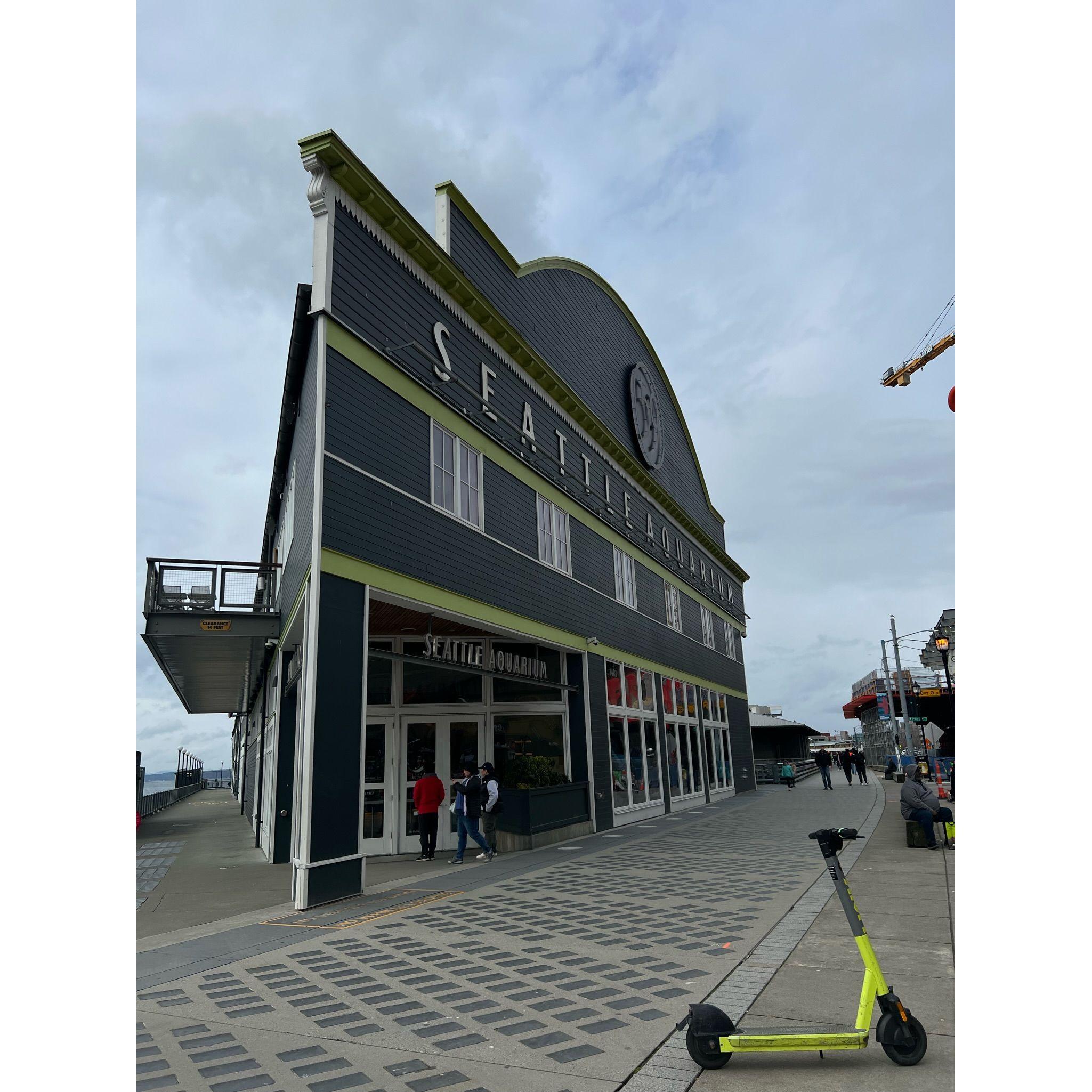 Seattle Aquarium 10:00am-11:30am 3/11/23