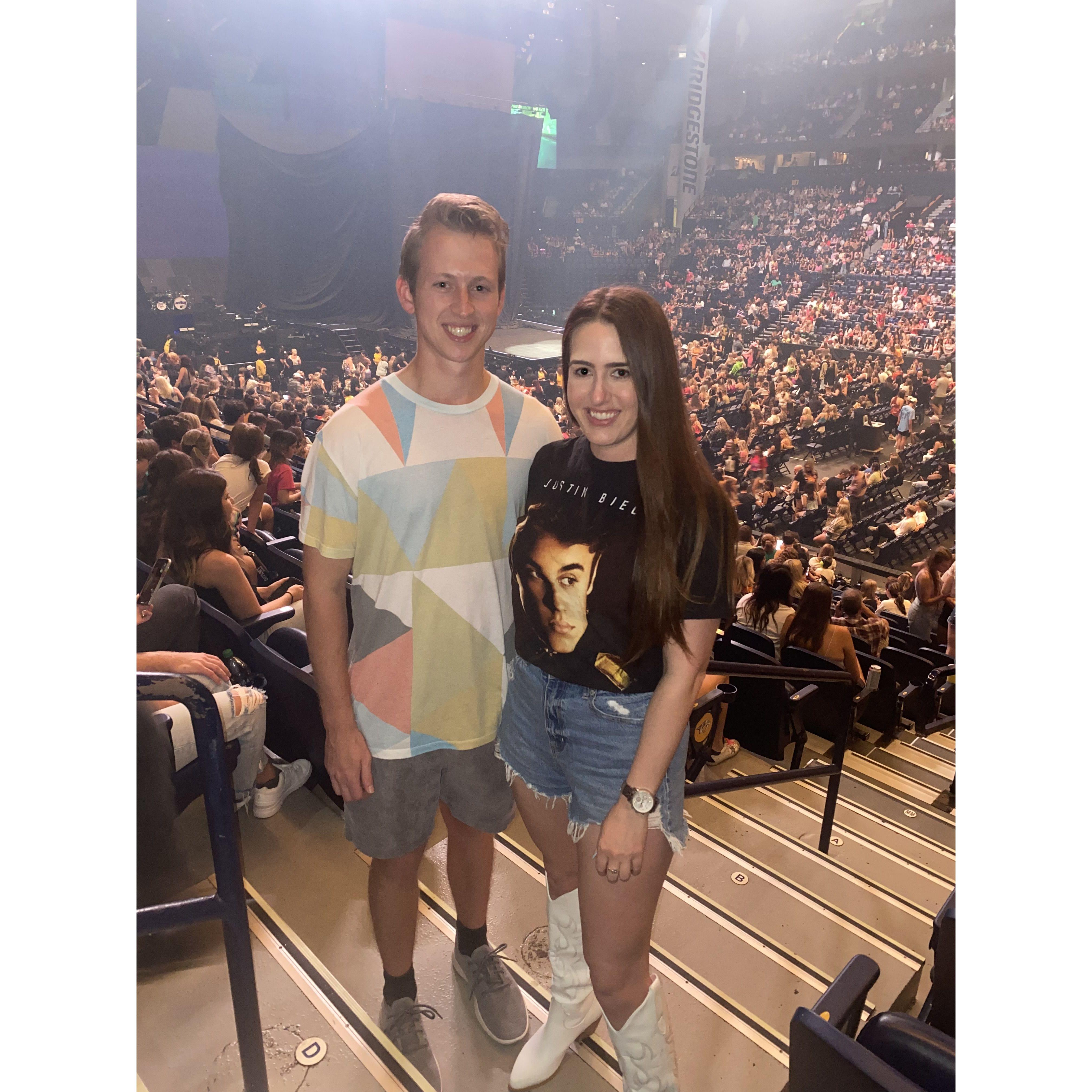Stefanie knew Sidney was serious about her when he agreed to go to a Justin Bieber concert with her