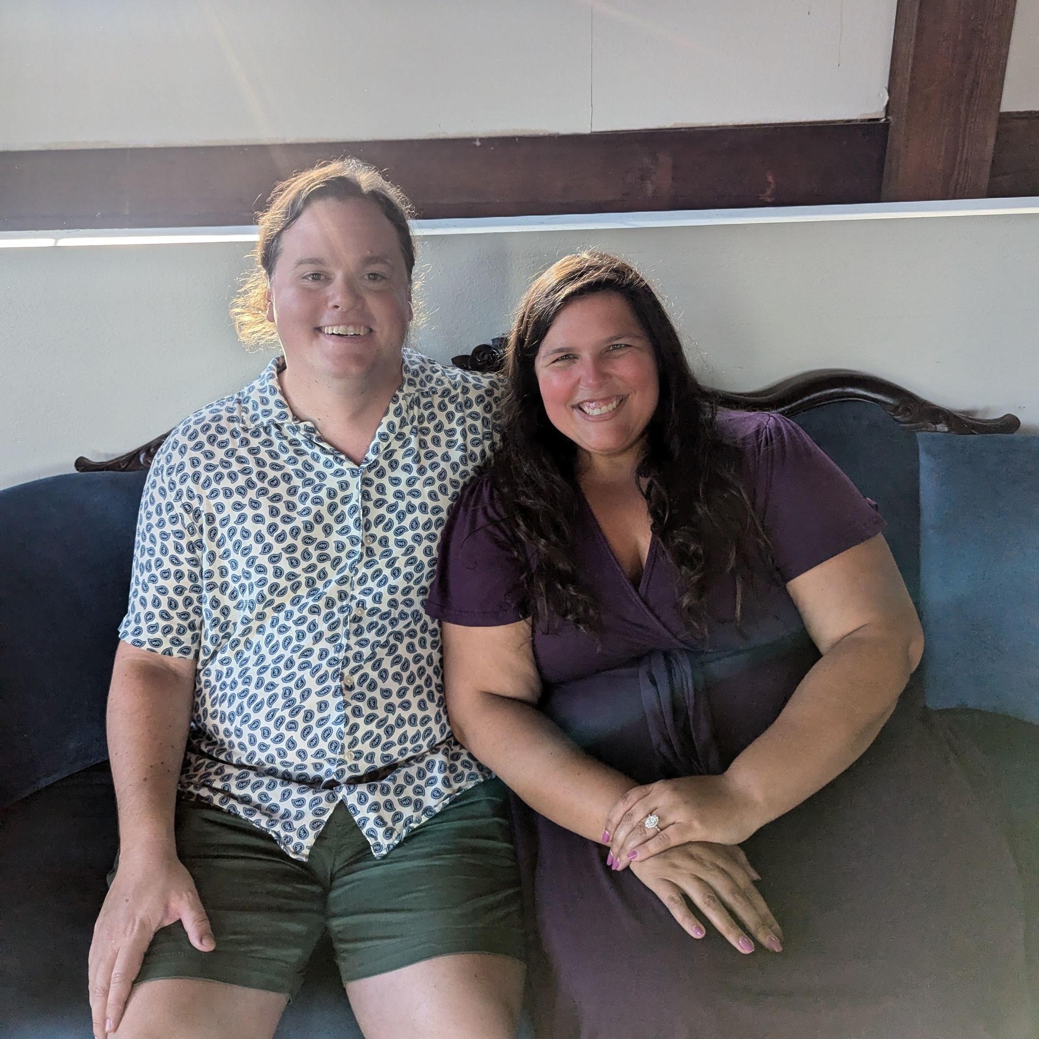 First time visiting our wedding venue