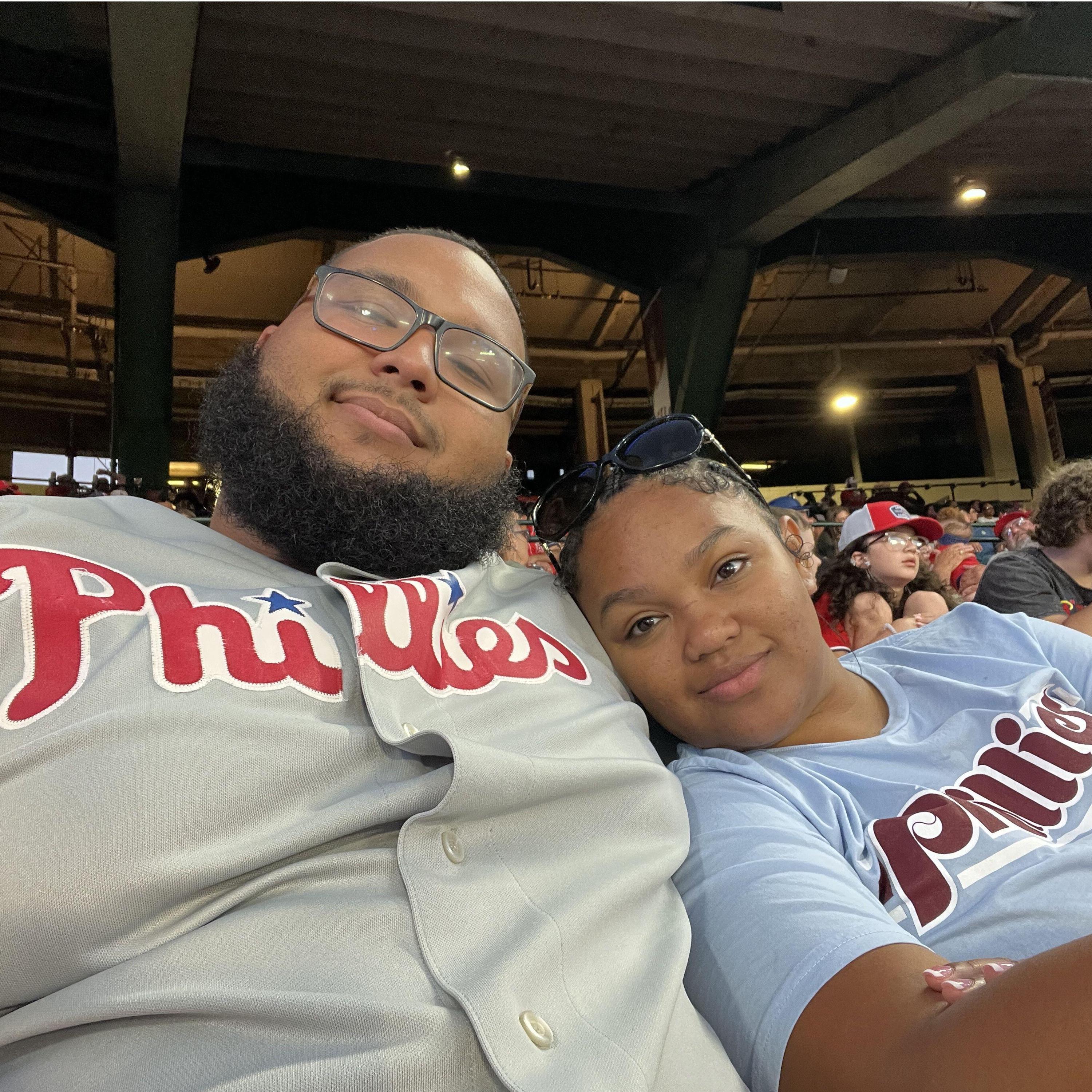 First Baseball Game Together