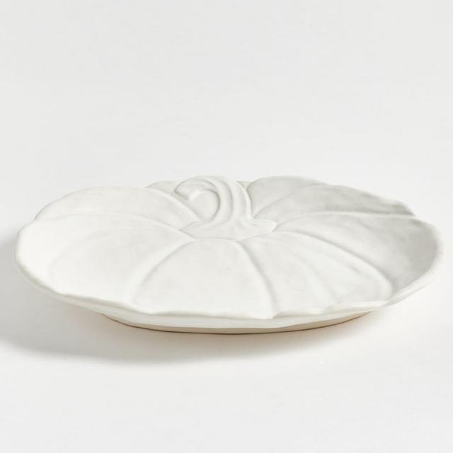 Pumpkin Shaped Serving Platter