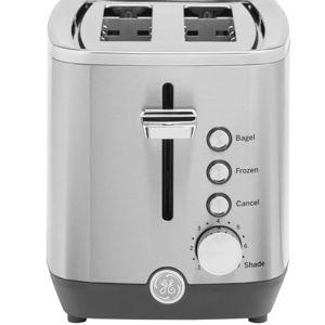 GE 2-Slice Toaster - Stainless Steel