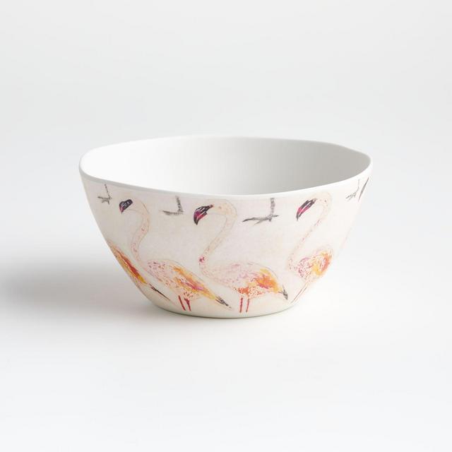 Keko Melamine Flamingo Bowl