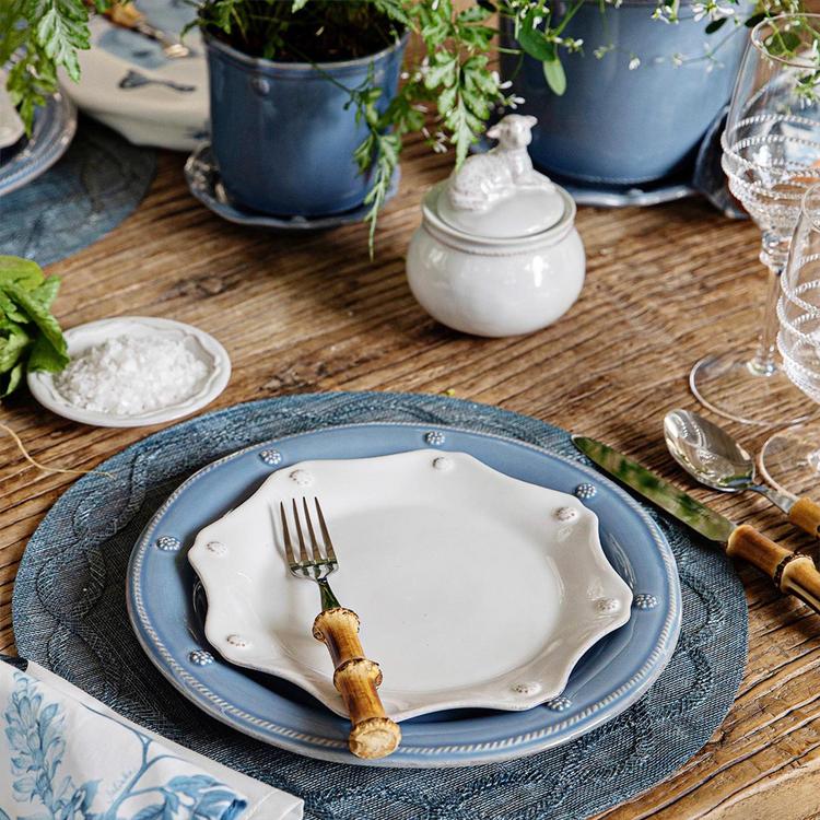 Juliska, Berry & Thread Chambray 4-Piece Place Setting, Service