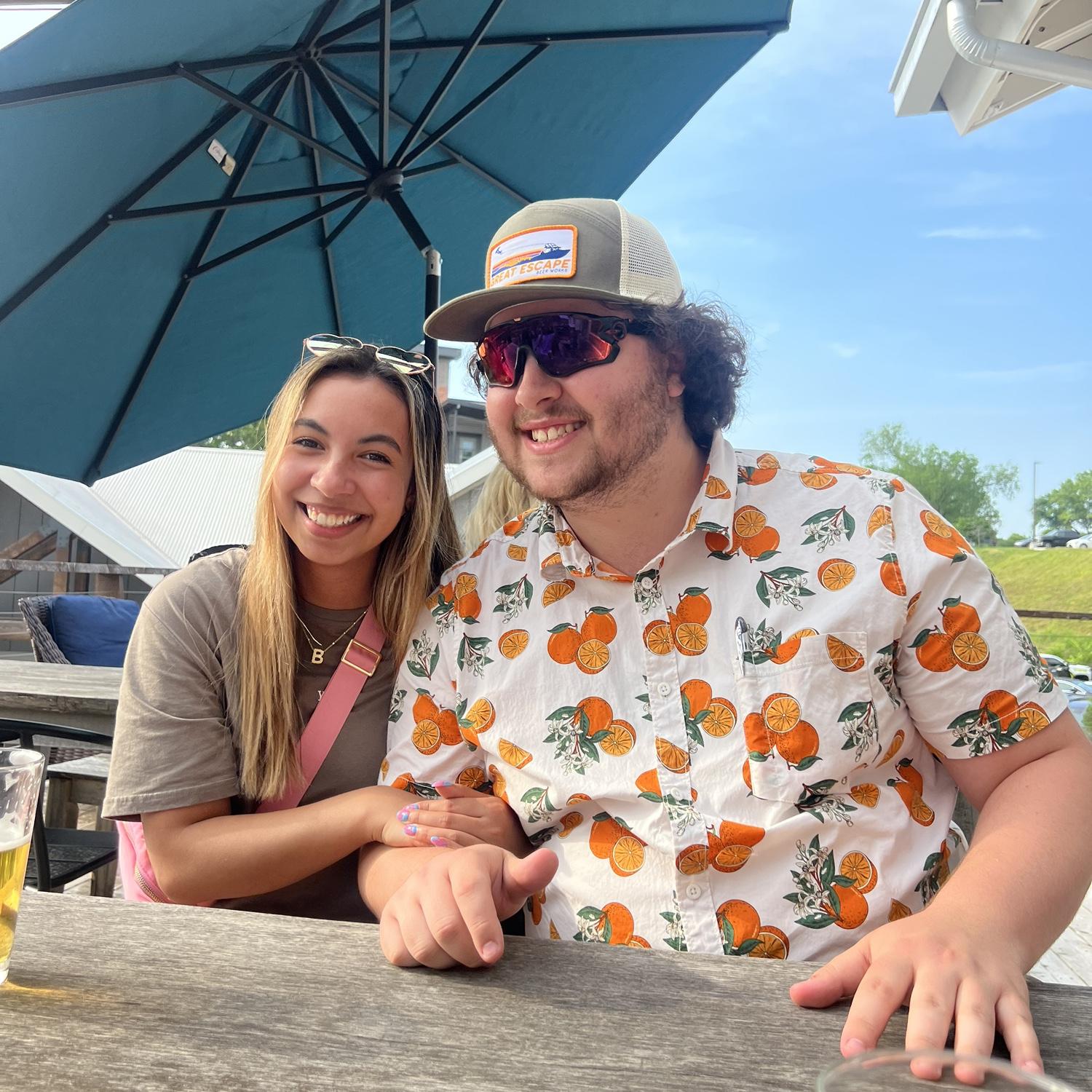 Brewery hopping in the summer! (One of our favorite pass times)