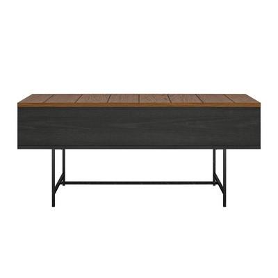 Tyner Lift-Top Coffee Table Black Oak - Room & Joy