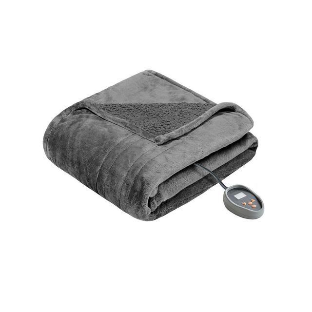 Beautyrest Microlight Berber King Electric Blanket