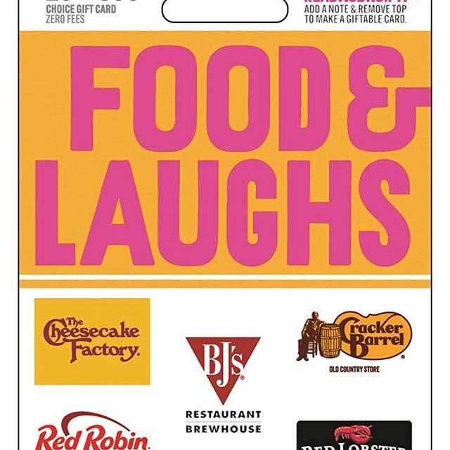 Food & Laughs Gift Card