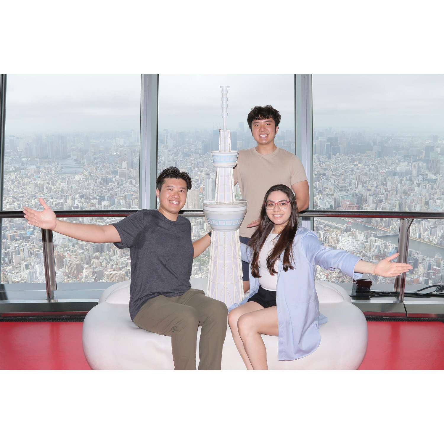 Sightseeing miles high at the Tokyo SkyTree! July 2025.