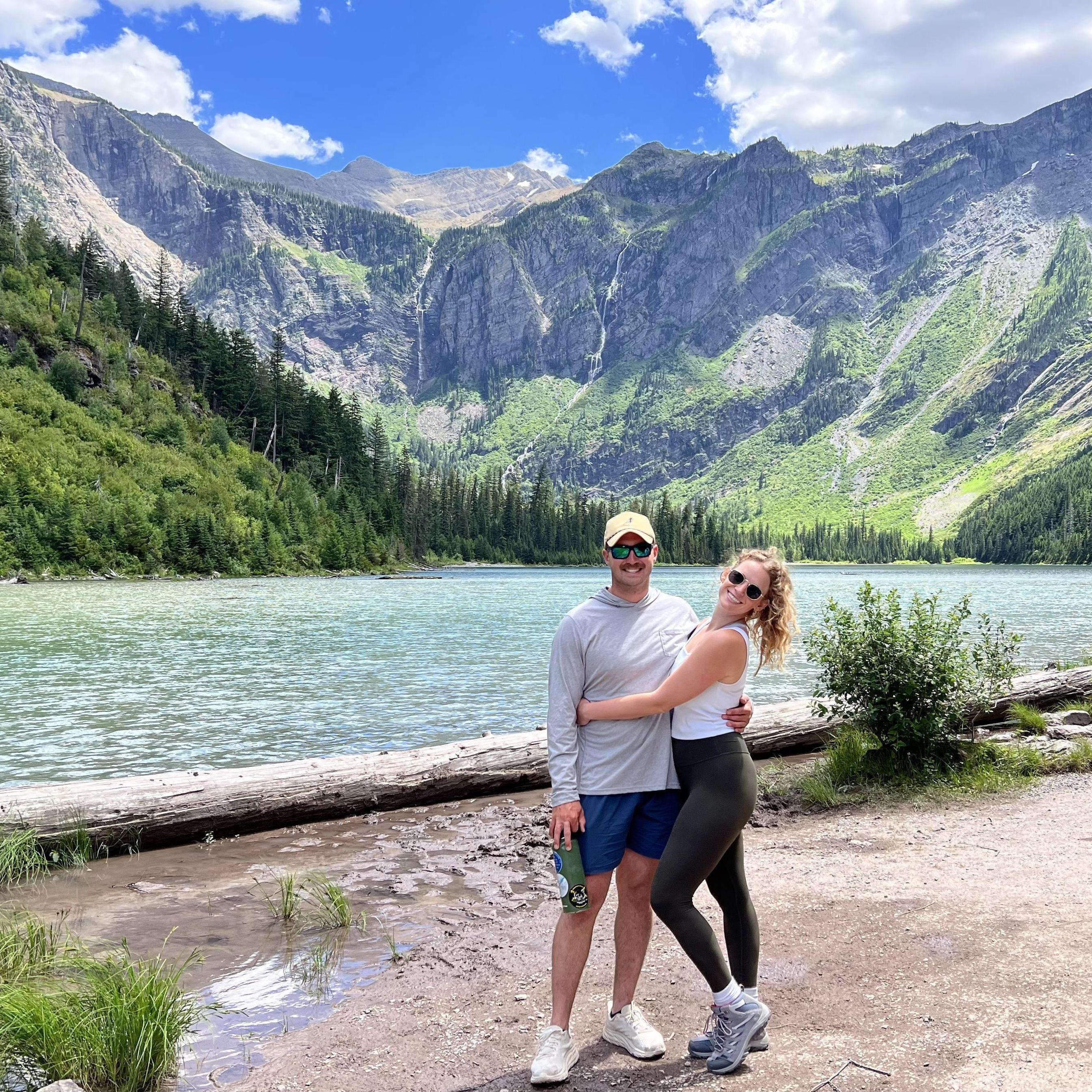 After being away for another round of training, Ethan joins Amanda on Mike & Kathy's roadtrip (Jul 2023) Glacier National Park