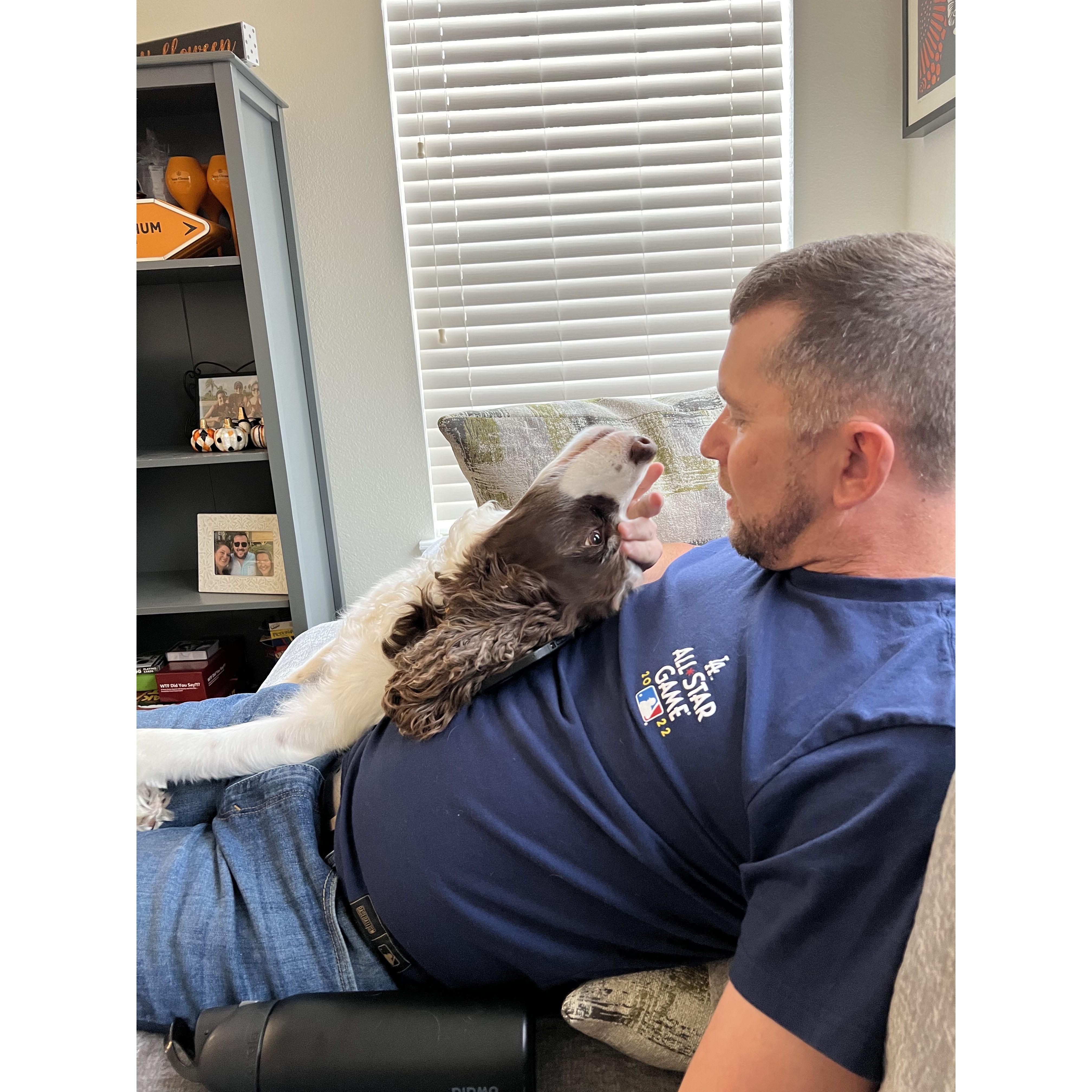 Fitz loves Justin - if you can't tell