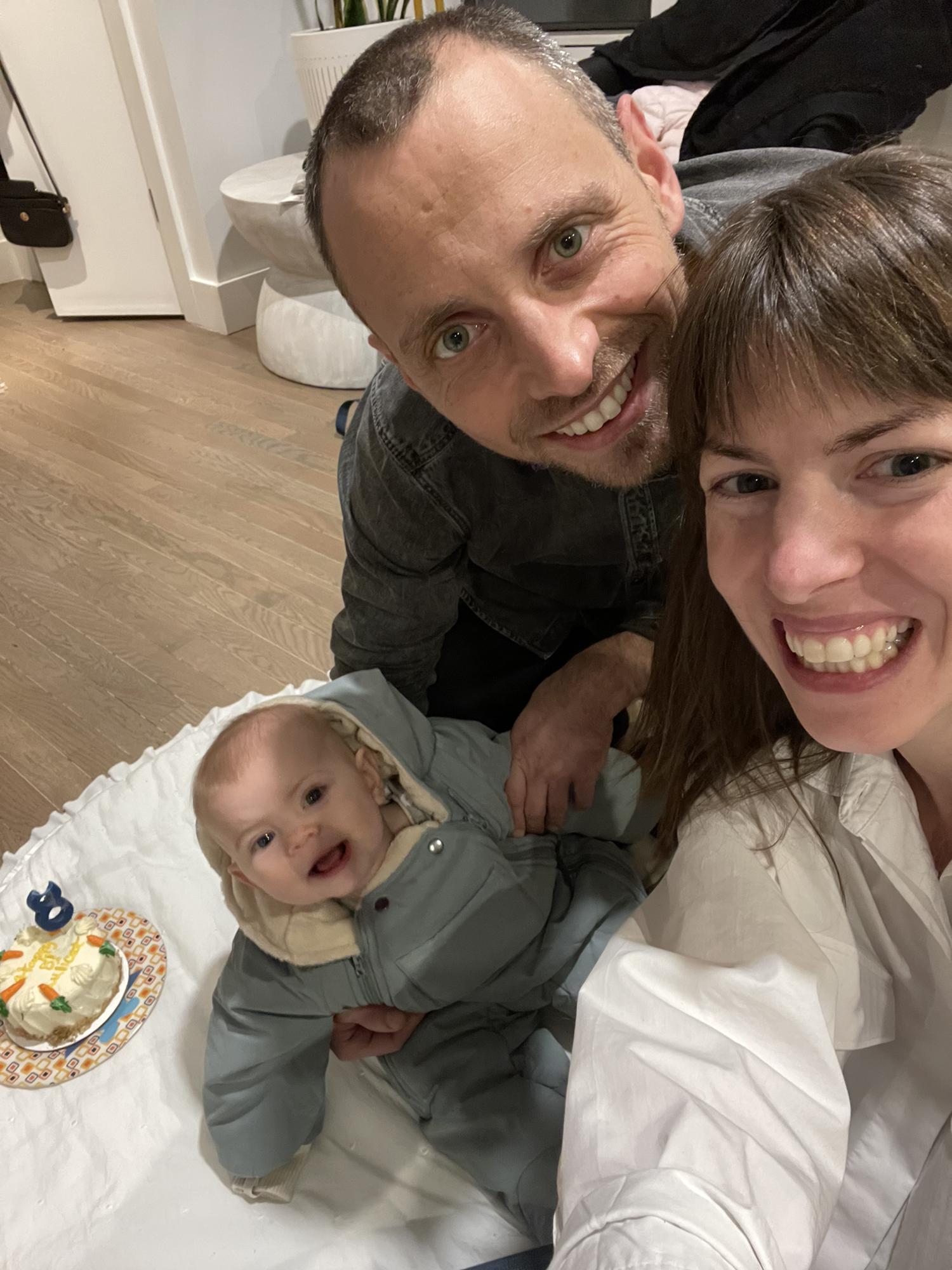 Lucie turns 8 months. January 2022