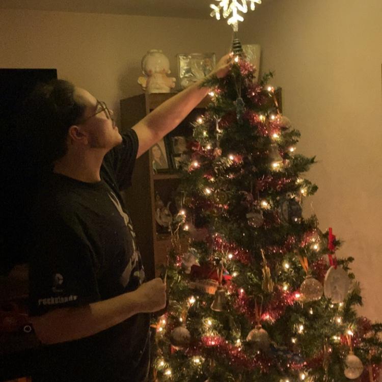 Our first Christmas living together, 2022