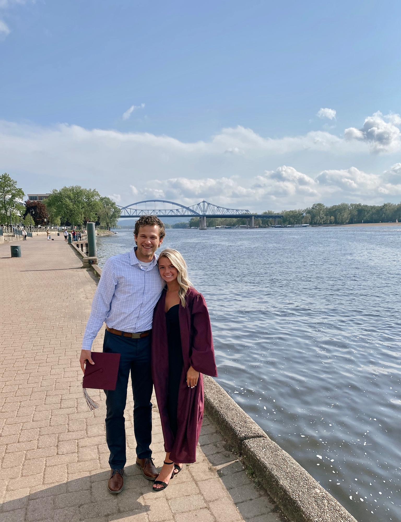 Mason and Sierra’s Graduation from UW-LaCrosse- 2021