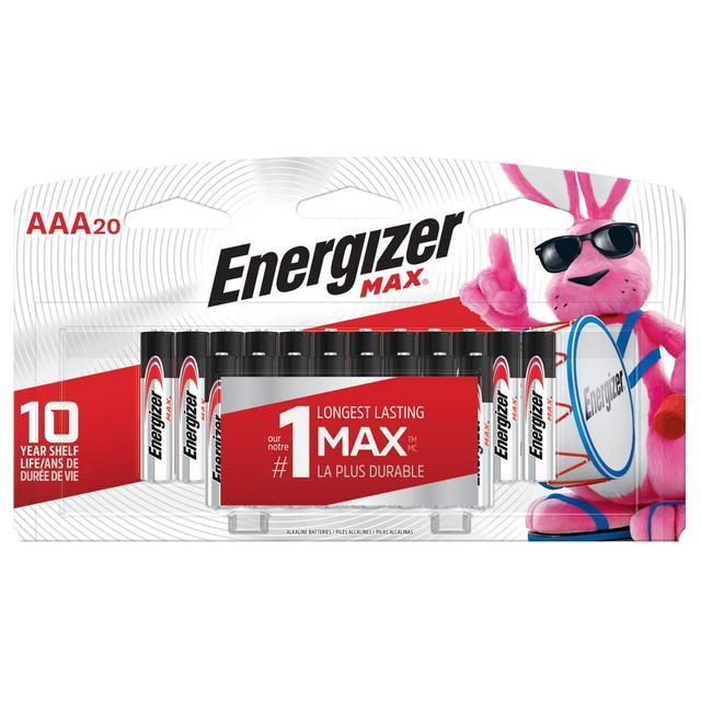 Energizer® MAX 20-Pack AAA Batteries