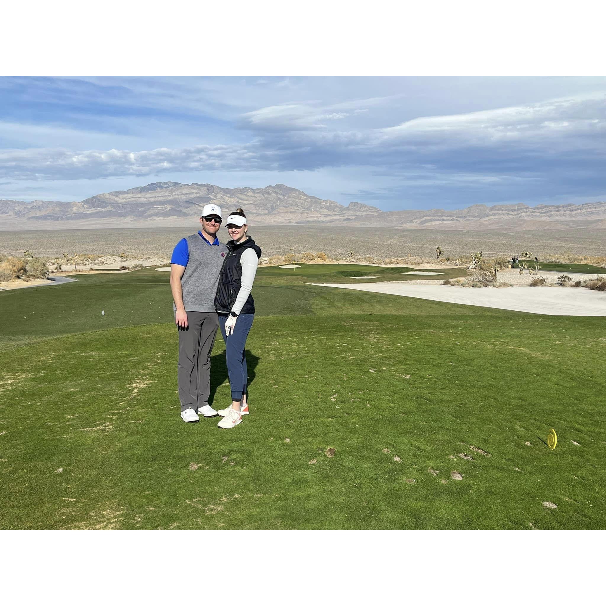 Golfing in Vegas!