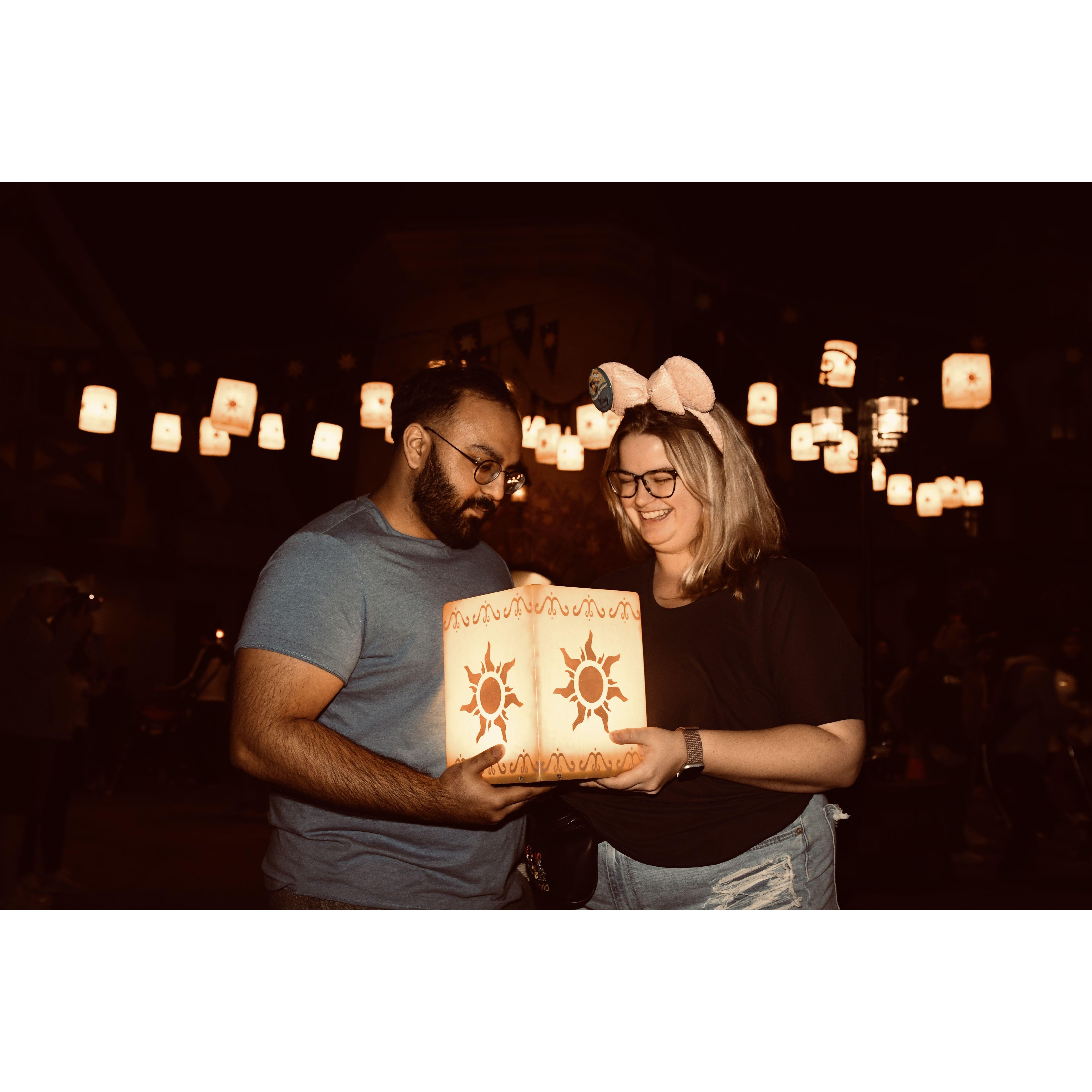 Kelsey's favorite photo from their trip to Disney with her family