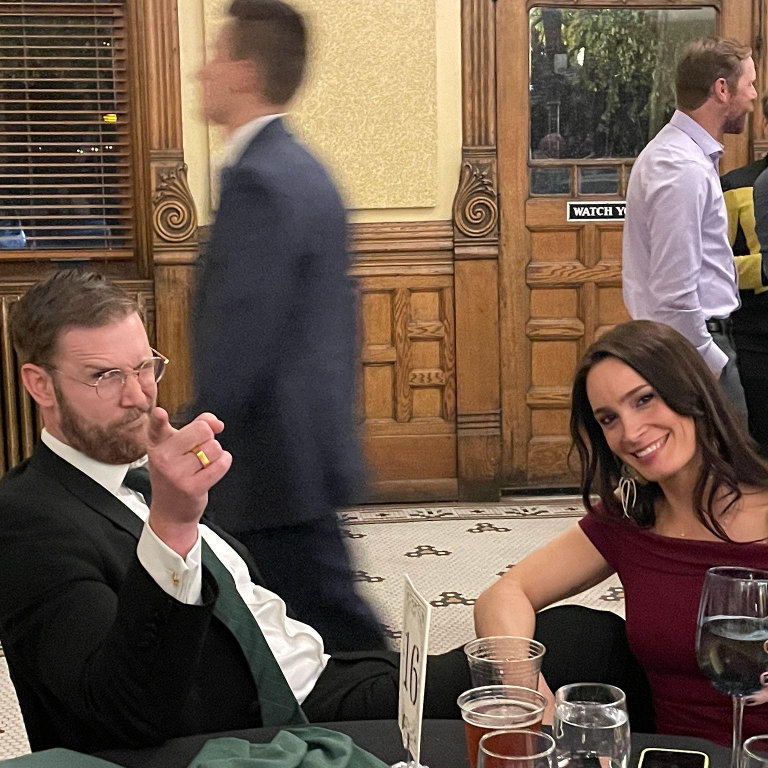 If we looked this good at other people's weddings imaging how we're going to look at our own