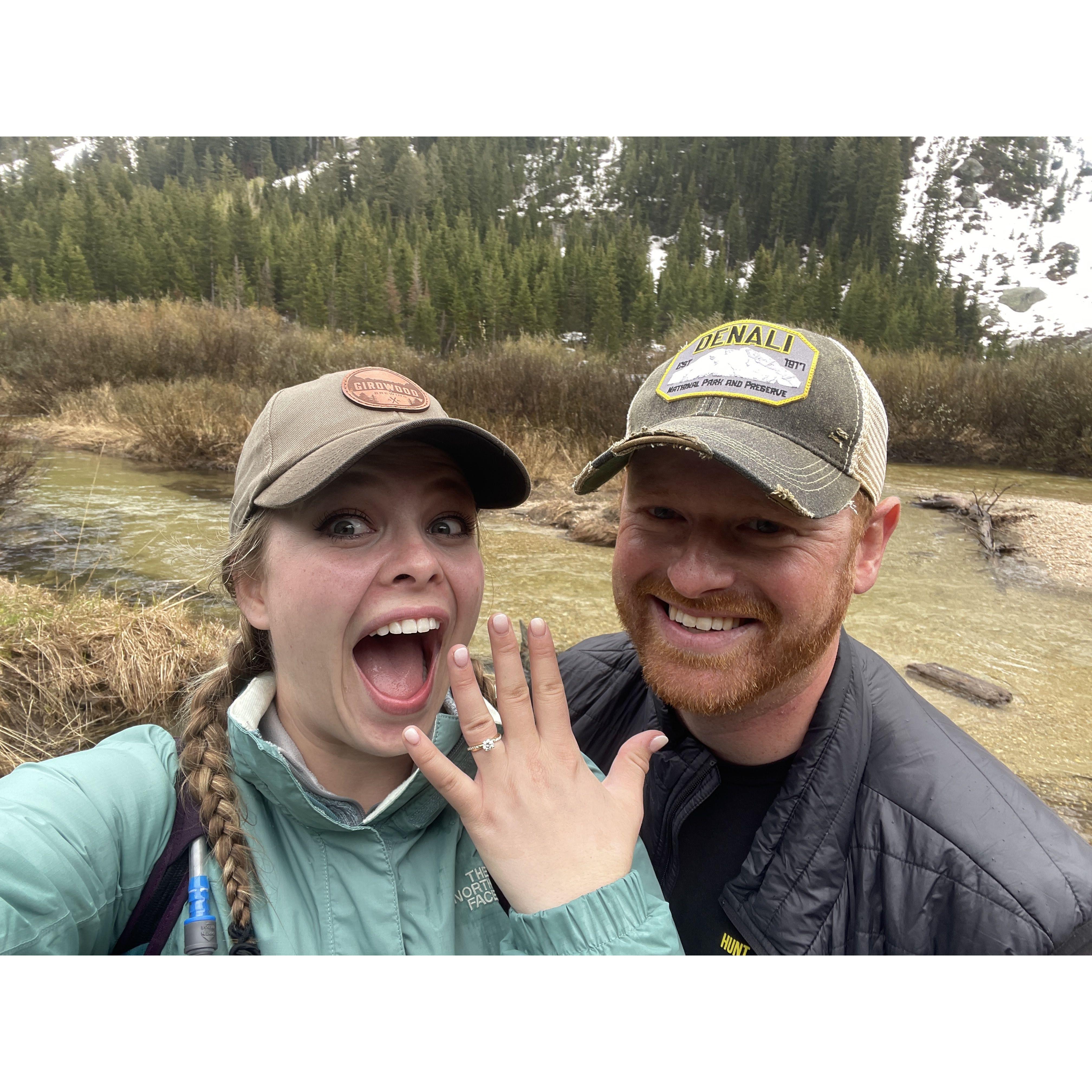 She Said Yes!!