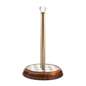 Mackenzie-Childs Paper Towel Holder Pattern: Courtly Check
