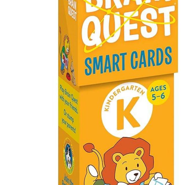 Brain Quest Kindergarten Smart Cards Revised 5th Edition (Brain Quest Smart Cards)